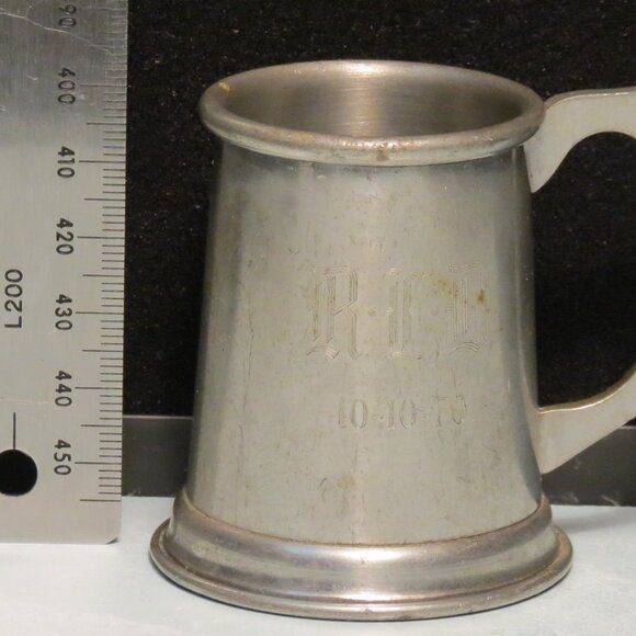 Stieff Pewter Mini Mug  with Handle/approx. 2.5" - Picture 1 of 7